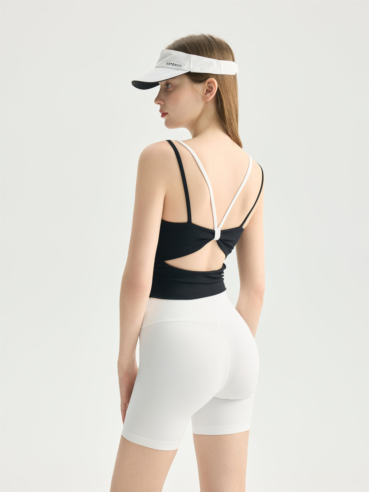 Contrast Strap Back Tank view 4