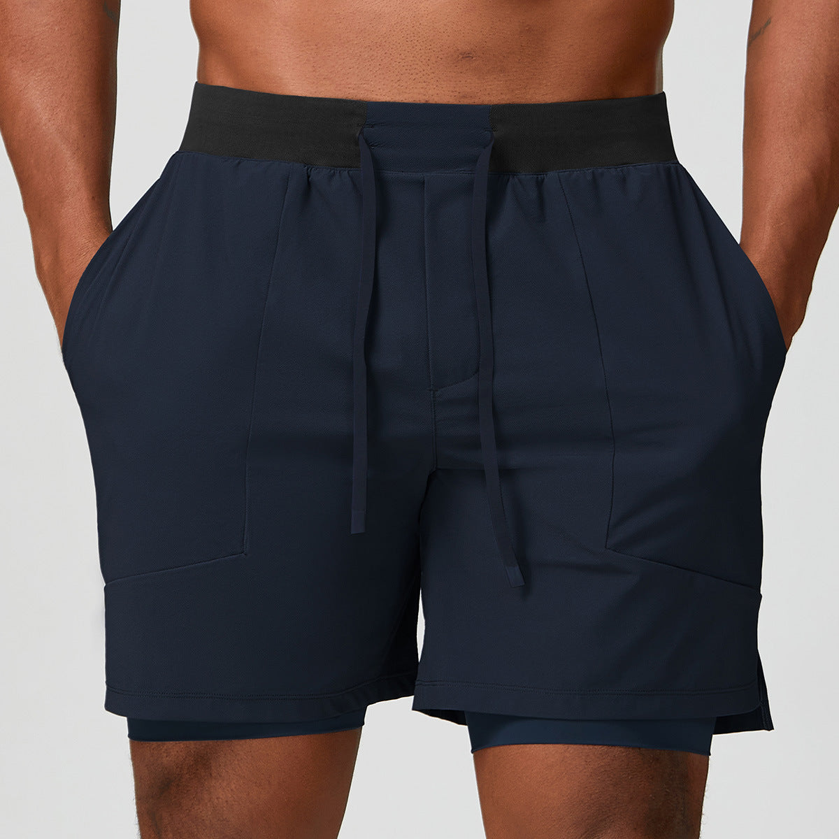 Men’s 2-in-1 Quick Dry Training Shorts view 3