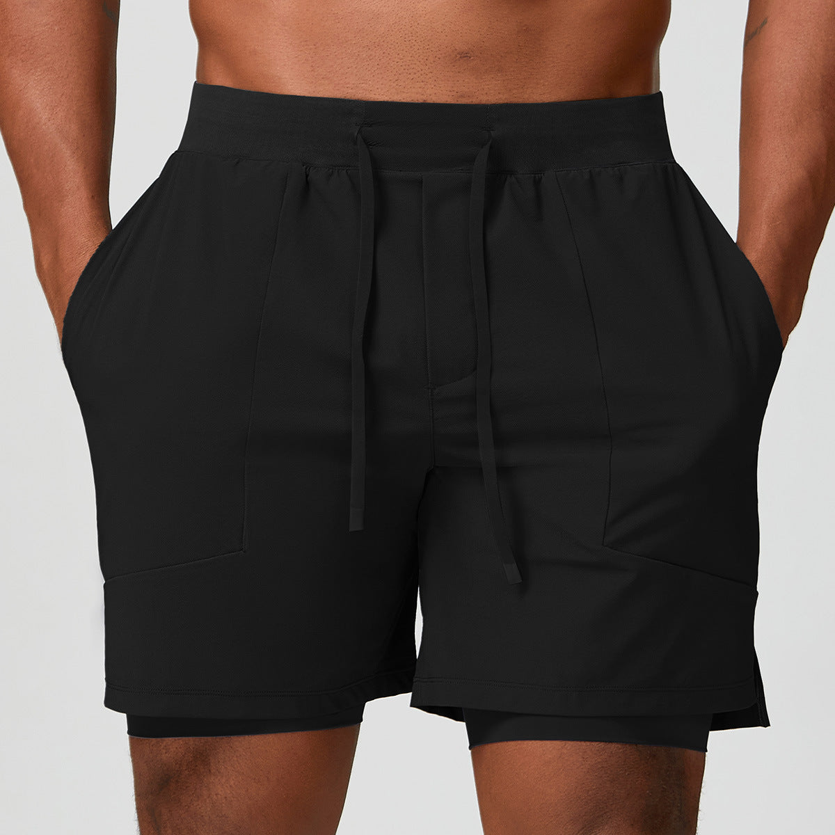 Men’s 2-in-1 Quick Dry Training Shorts view 5