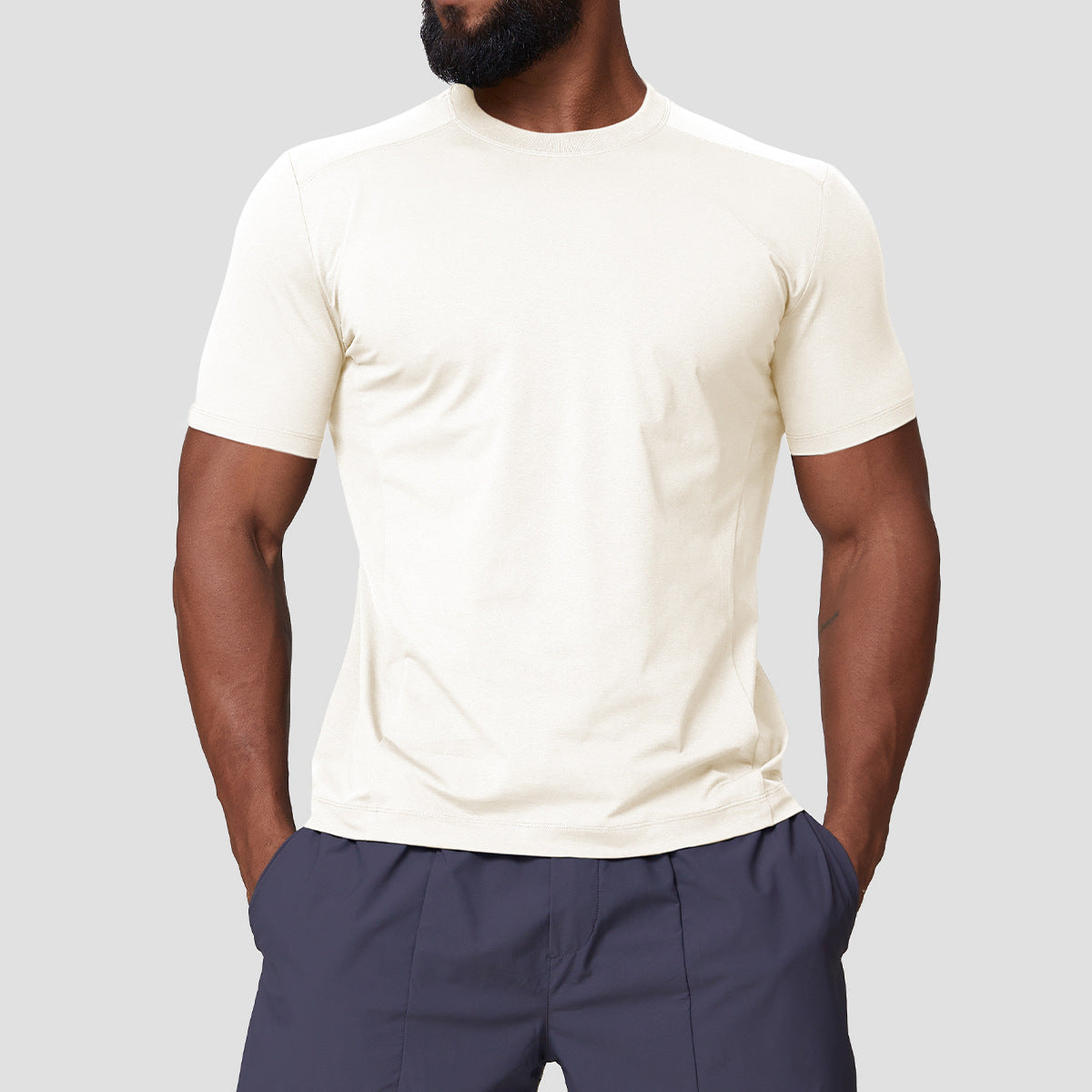 Men’s Anti-UV Quick-Dry Crew Neck T-Shirt view 2