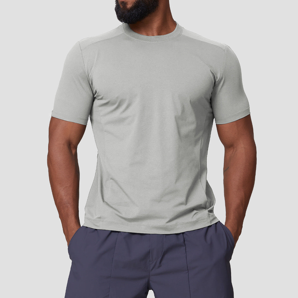 Men’s Anti-UV Quick-Dry Crew Neck T-Shirt view 3