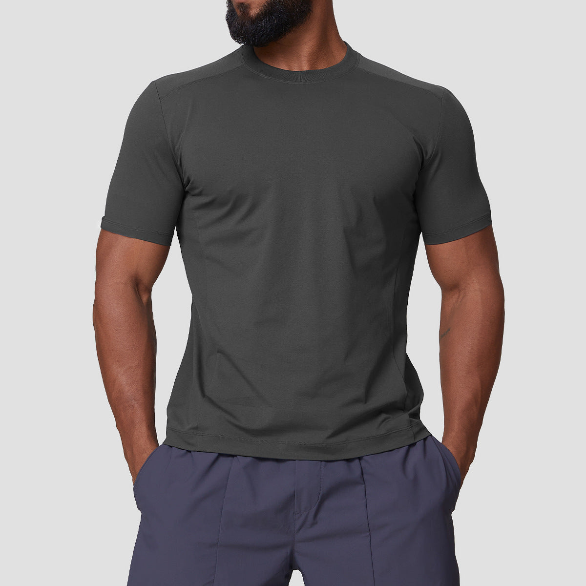 Men’s Anti-UV Quick-Dry Crew Neck T-Shirt view 5