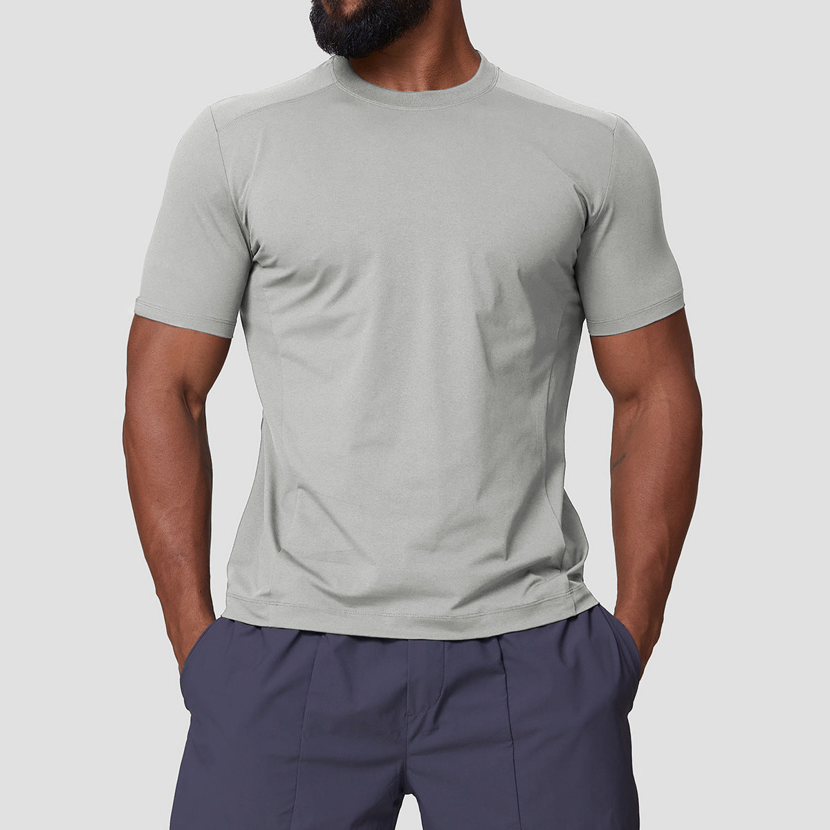 Men’s Anti-UV Quick-Dry Crew Neck T-Shirt view 6