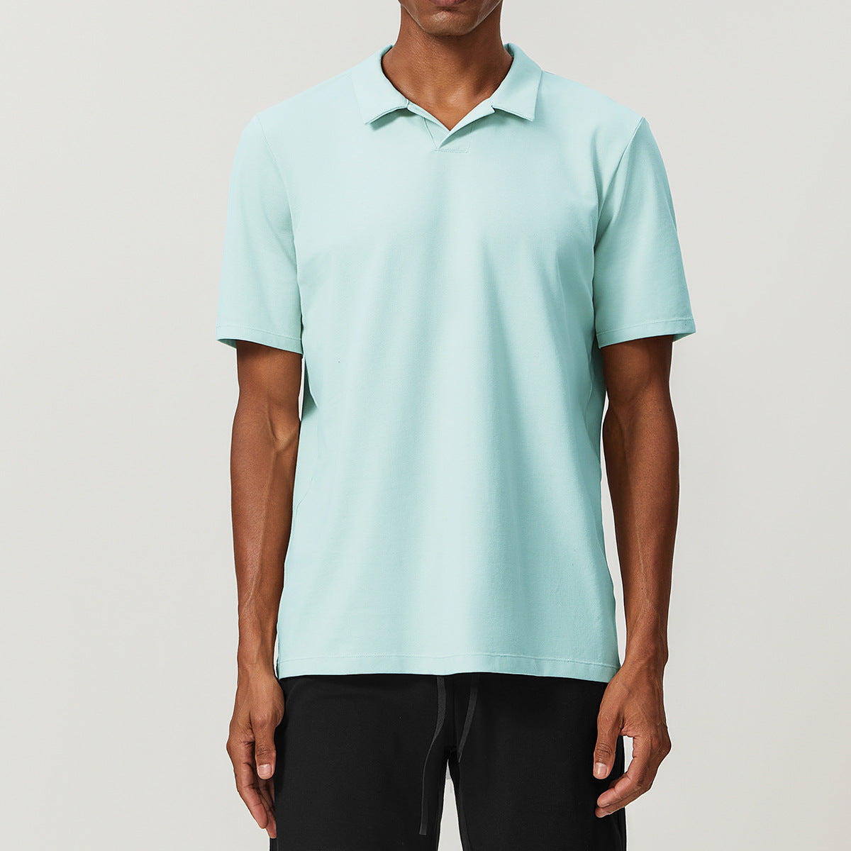 Men’s Breathable Cotton Blend Polo Shirt view 7