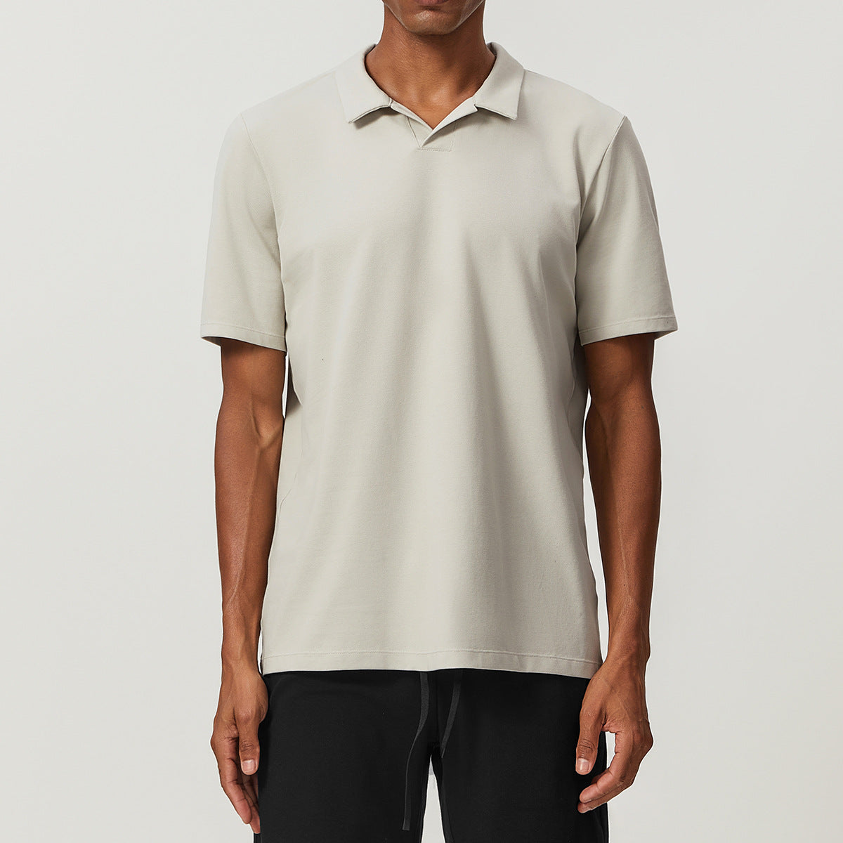 Men’s Breathable Cotton Blend Polo Shirt view 8