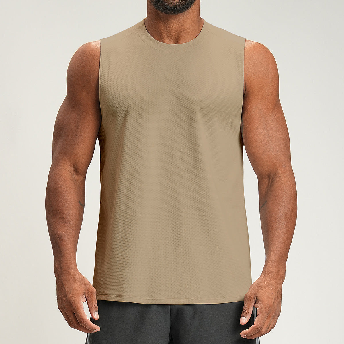 Men’s Breathable Mesh Sleeveless Training Tank