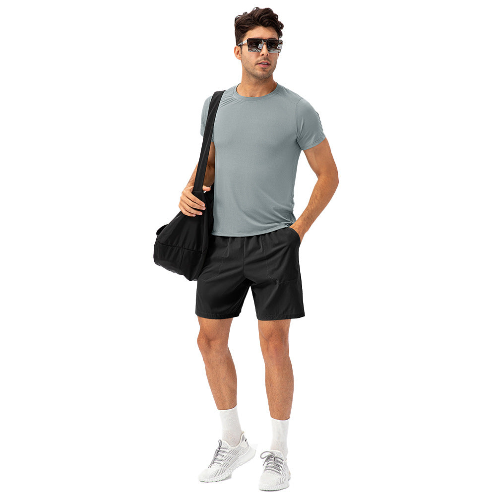 Men’s Breathable Quick-Dry Crew Neck T-Shirt view 4