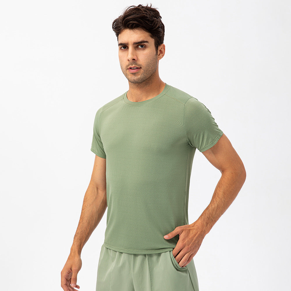 Men’s Breathable Quick-Dry Crew Neck T-Shirt view 8