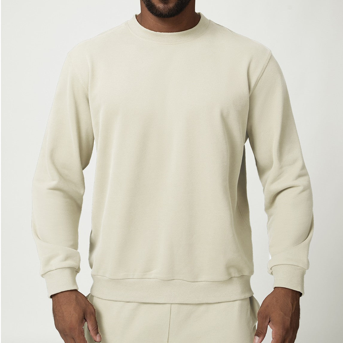 Men’s Cotton Blend Crewneck Sweatshirt view 7