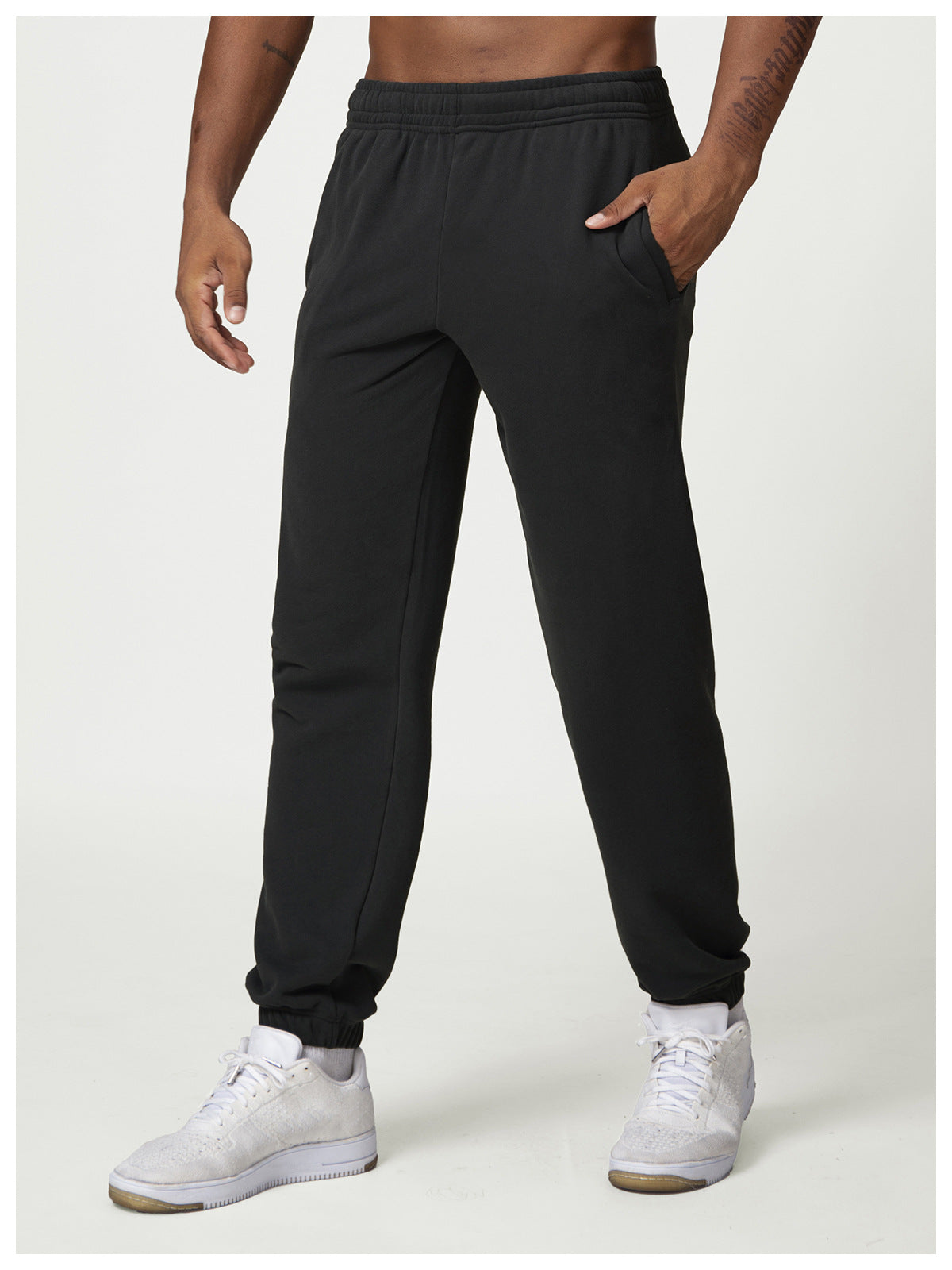 Men’s Cotton Blend Jogger Sweatpants view 4
