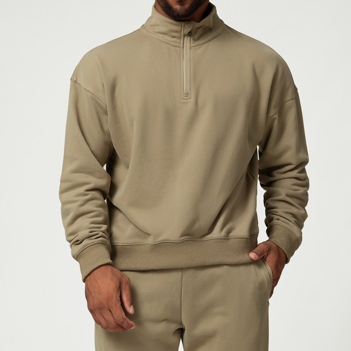 Men’s Half-Zip Pullover Sweatshirt view 6