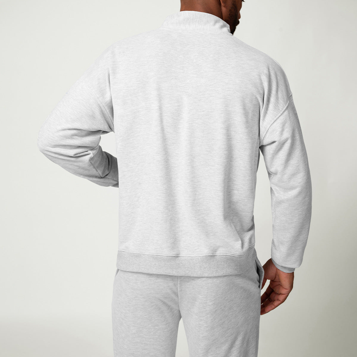 Men’s Half-Zip Pullover Sweatshirt view 8