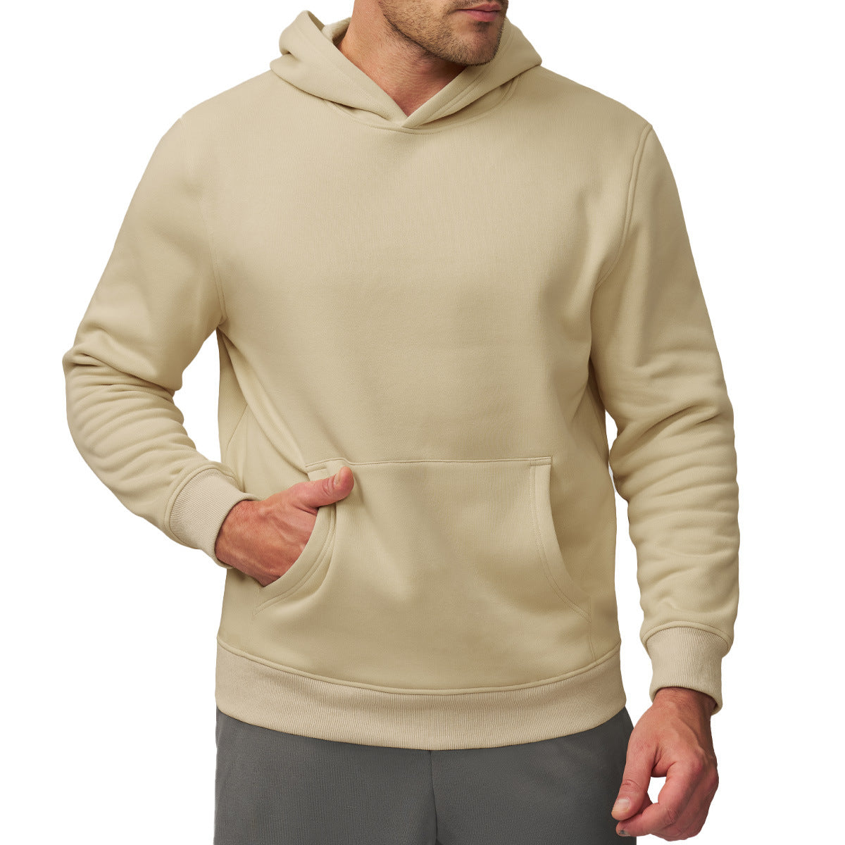 Men’s Heavyweight Fleece Hoodie view 2