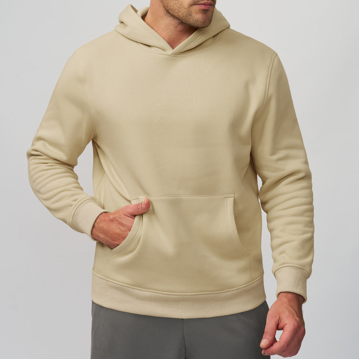 Men’s Heavyweight Fleece Hoodie view 7