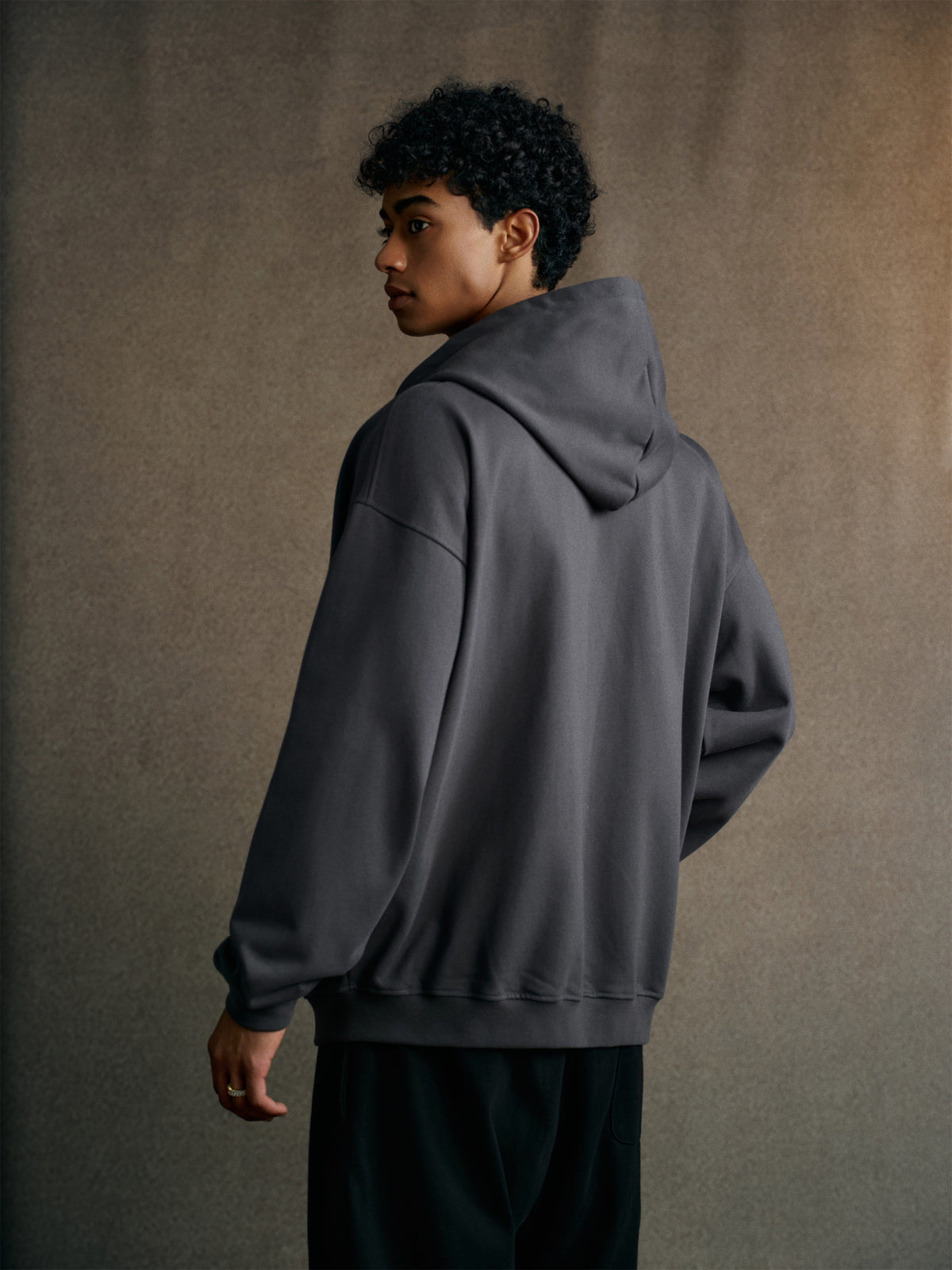 Men’s Heavyweight Fleece Zip Hoodie (445G) view 6