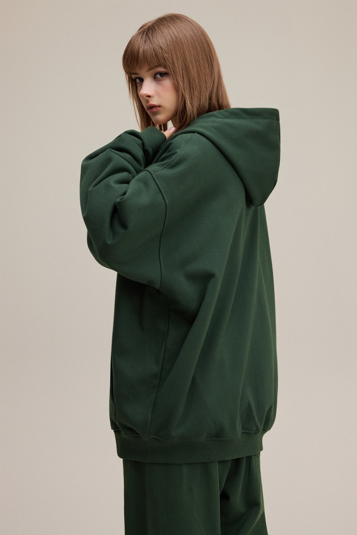 Men’s Heavyweight Fleece Zip Hoodie (445G) view 8