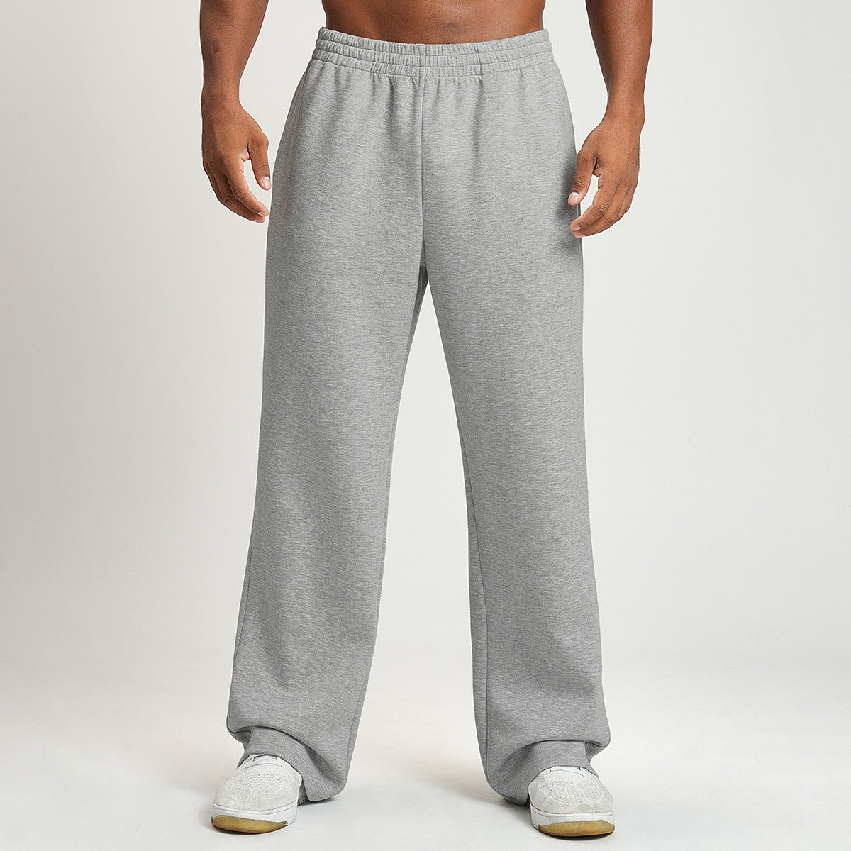 Men’s Relaxed Wide-Leg Training Sweatpants view 2
