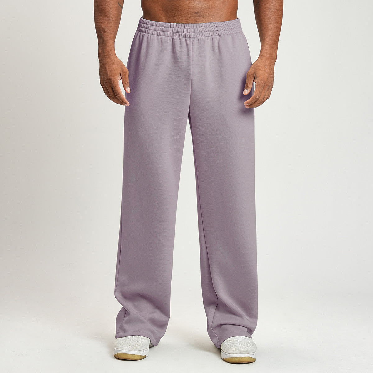 Men’s Relaxed Wide-Leg Training Sweatpants view 4