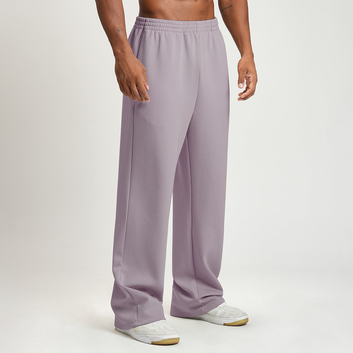 Men’s Relaxed Wide-Leg Training Sweatpants view 6