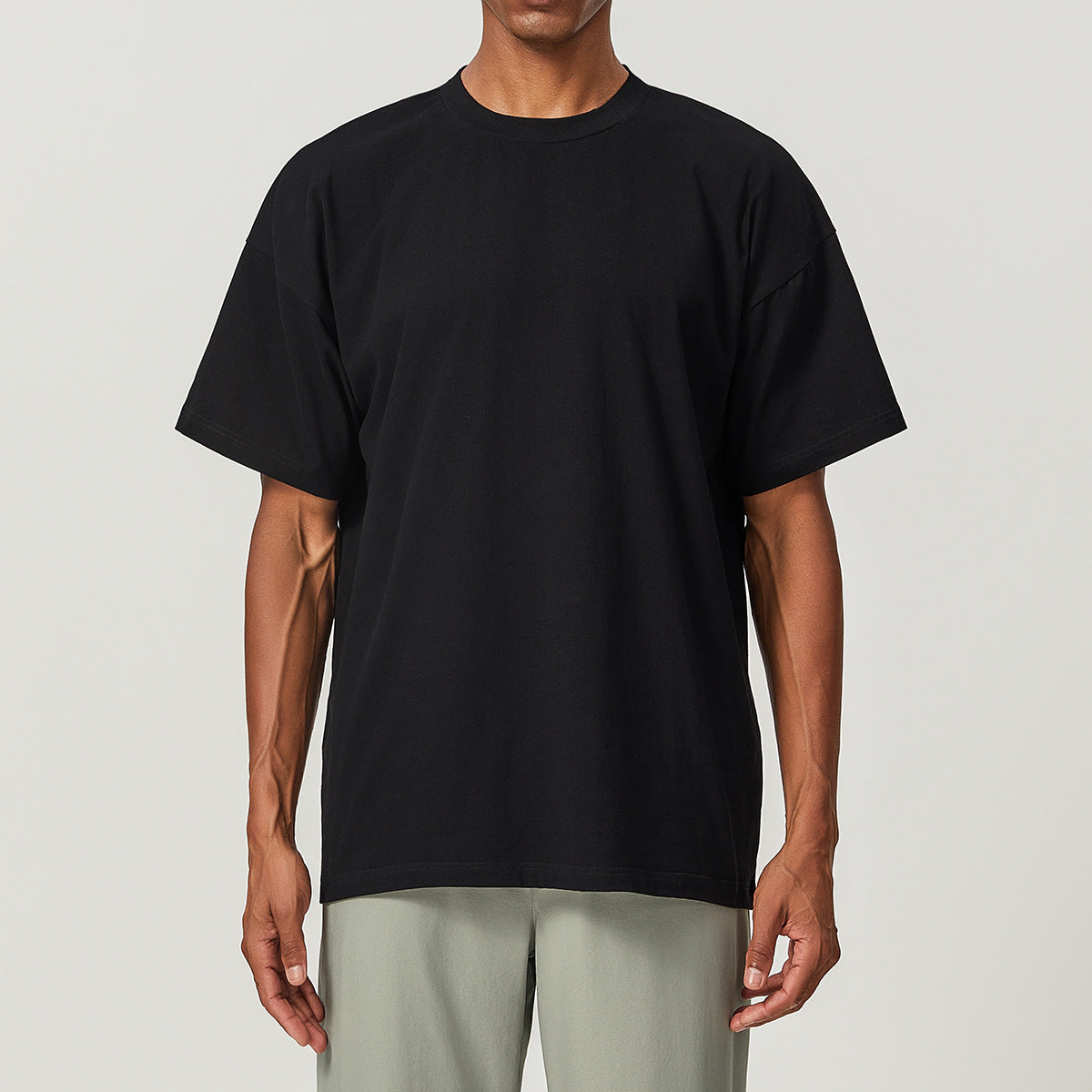 Men’s Soft Cotton Blend Breathable T-Shirt view 4