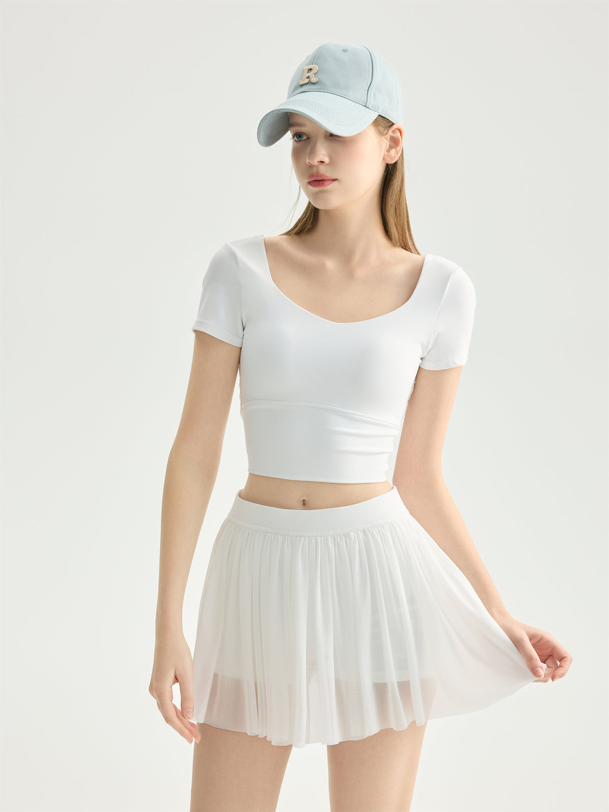 Pleated Active Skirt view 2