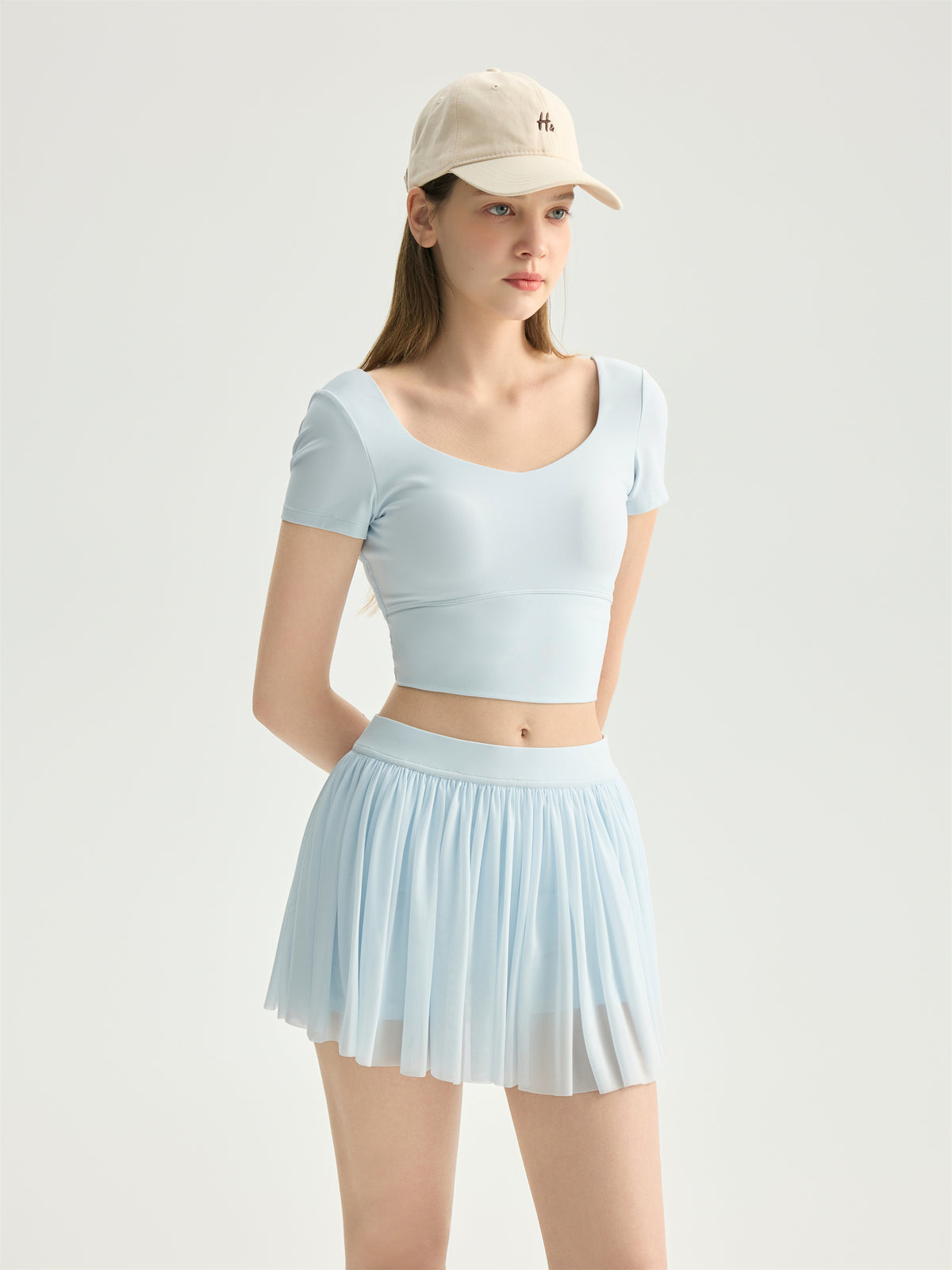 Pleated Active Skirt view 4