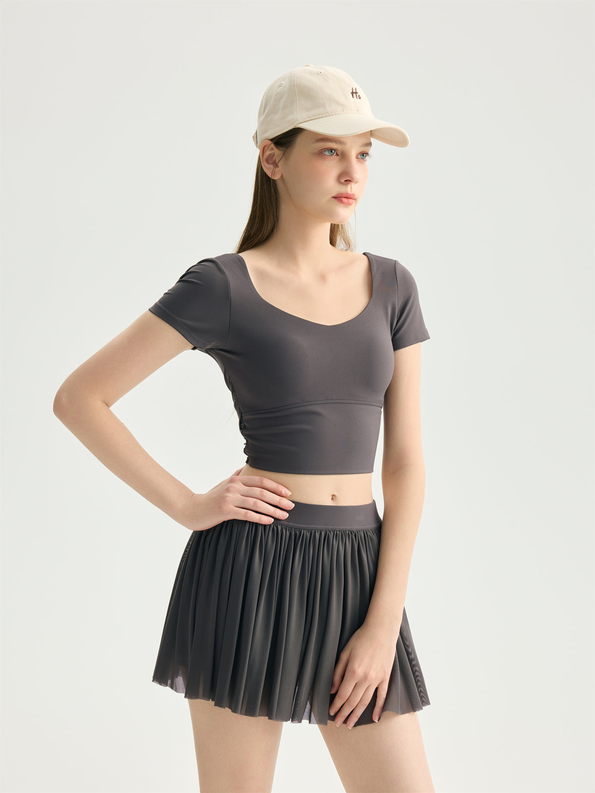 Pleated Active Skirt view 6