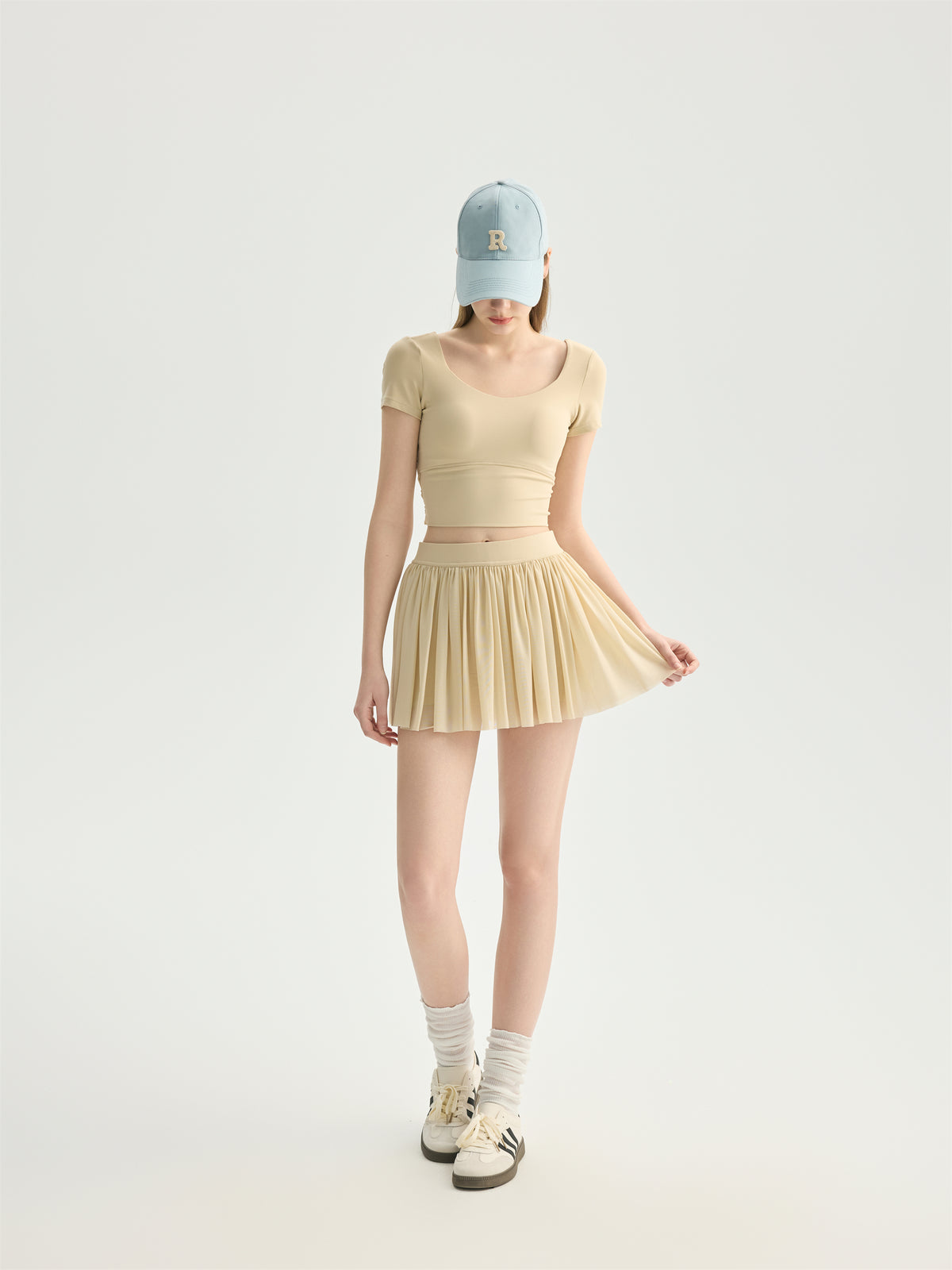 Pleated Active Skirt view 7