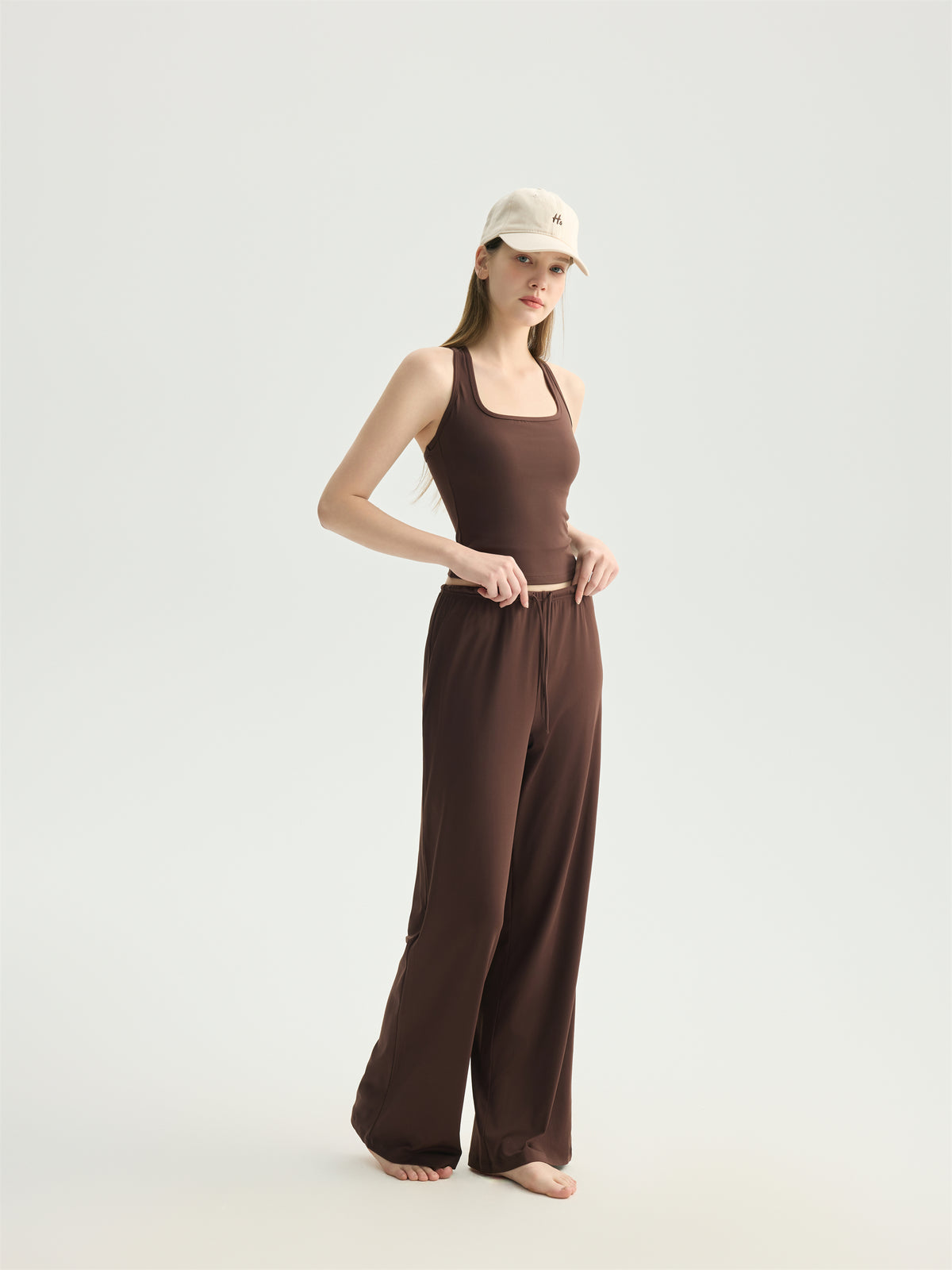 Relaxed Fit Wide-Leg Pants view 3