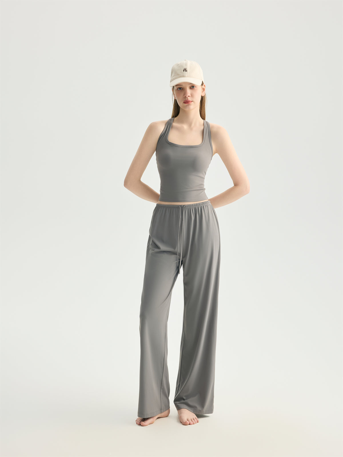 Relaxed Fit Wide-Leg Pants view 6