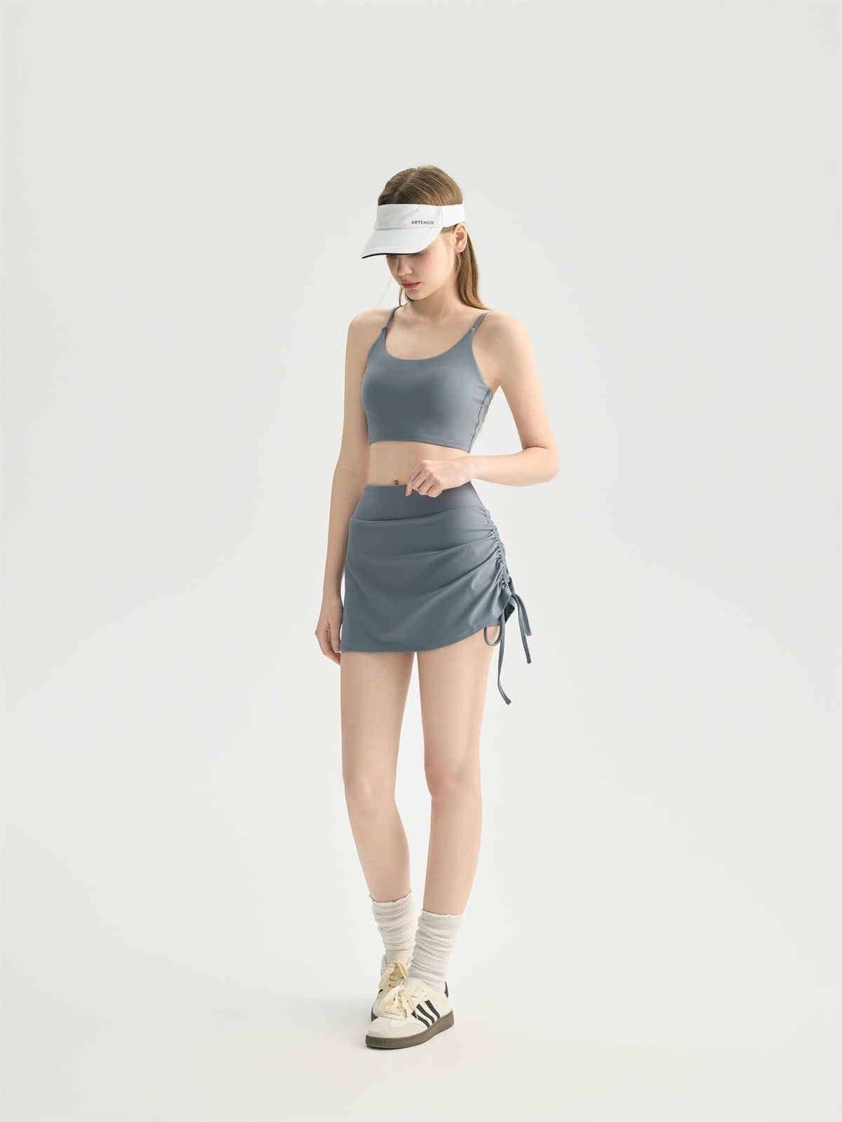 Side Drawstring Skirt view 2