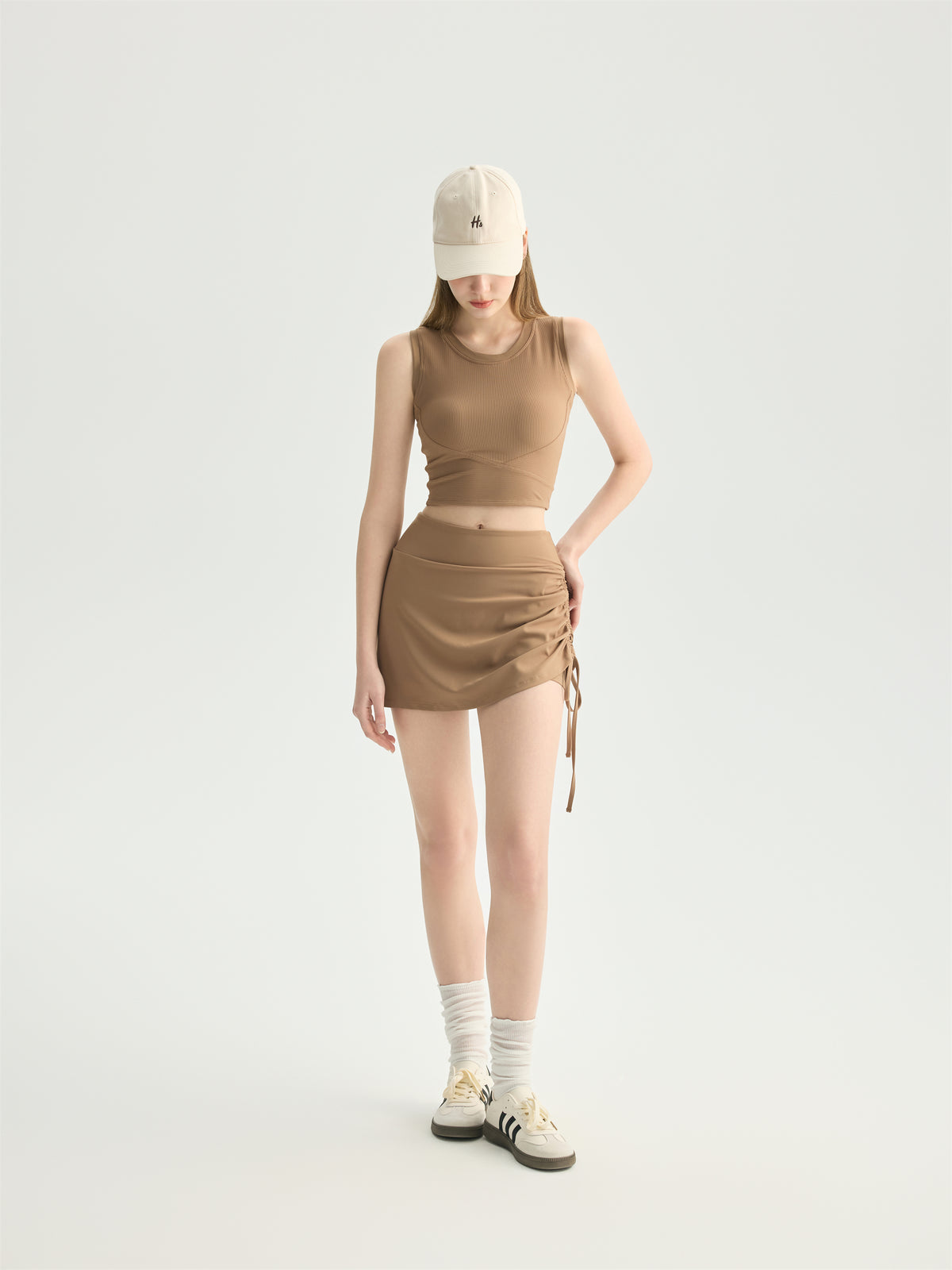 Side Drawstring Skirt view 5