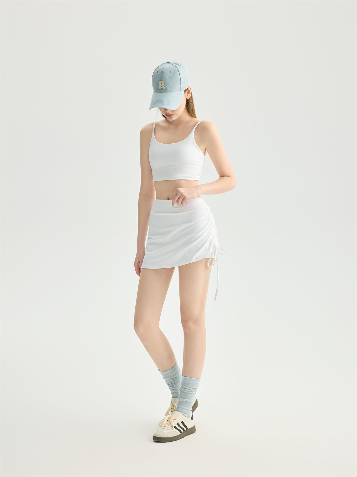 Side Drawstring Skirt view 6
