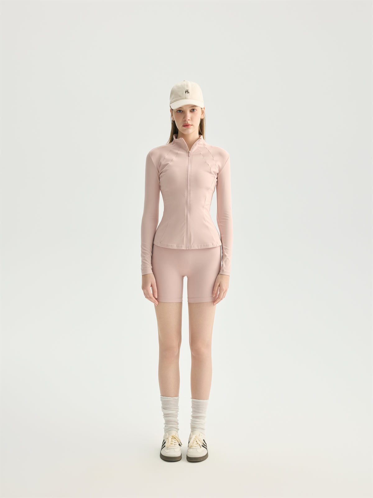 Slim Fit Zip-Up Long Sleeve Jacket view 6