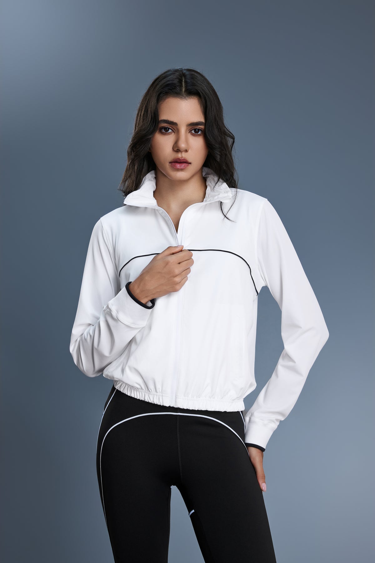 Sport Windbreaker Jacket Colorblock view 2