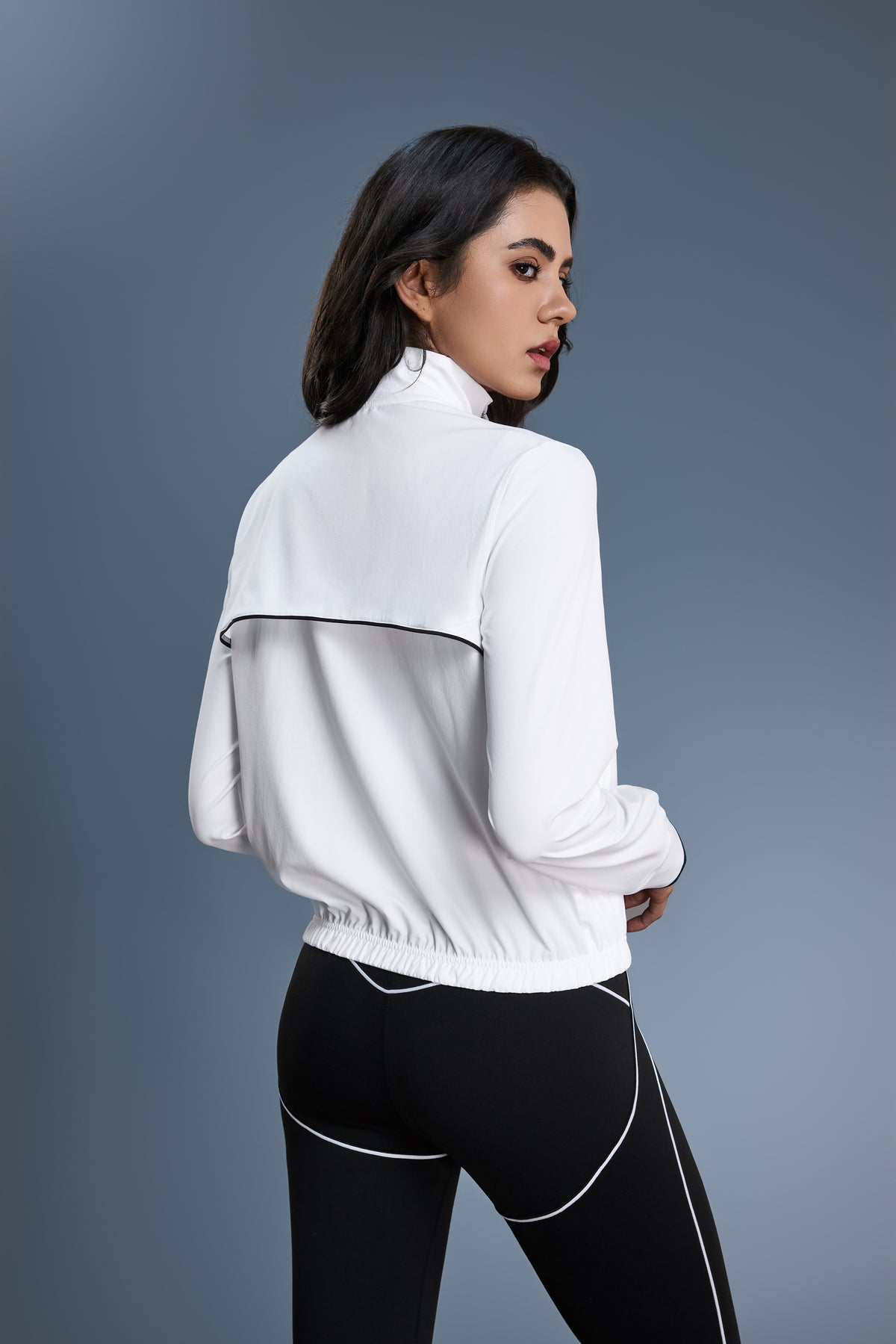 Sport Windbreaker Jacket Colorblock view 3