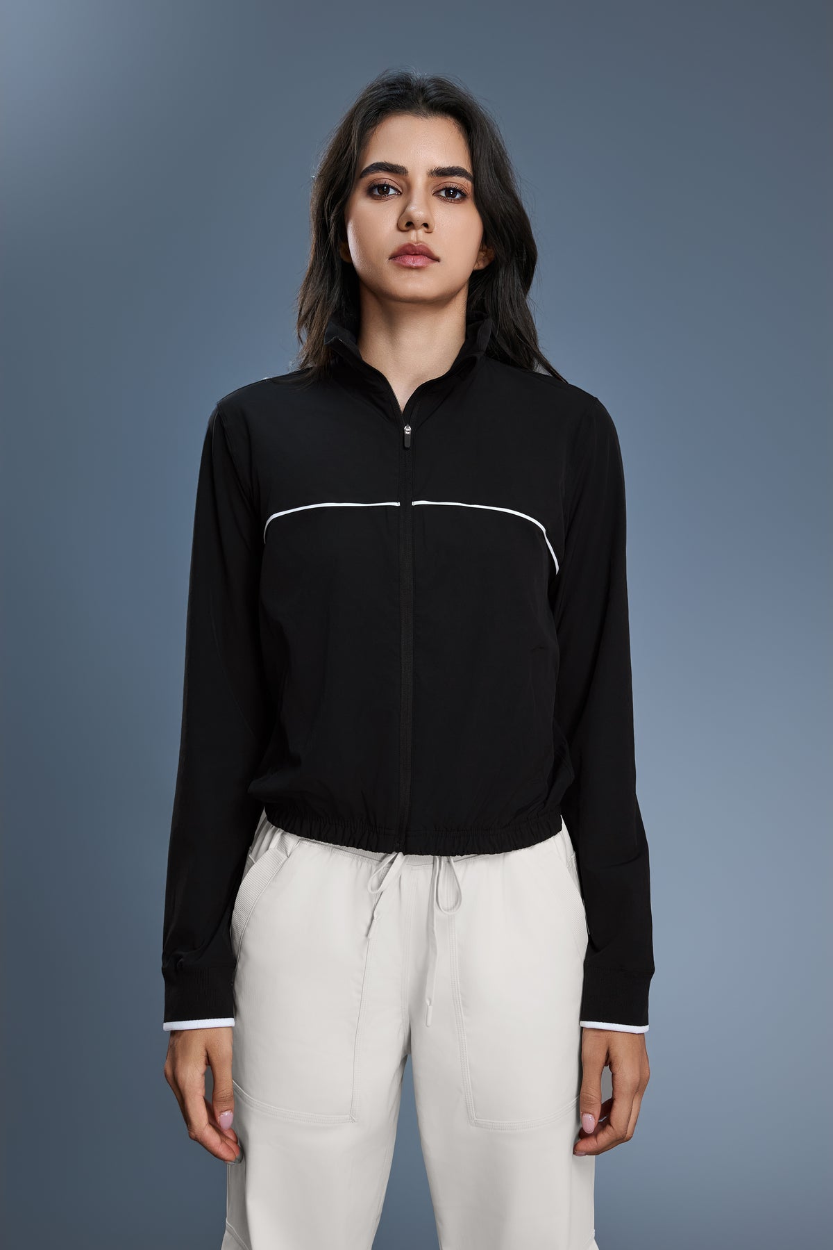 Sport Windbreaker Jacket Colorblock view 5