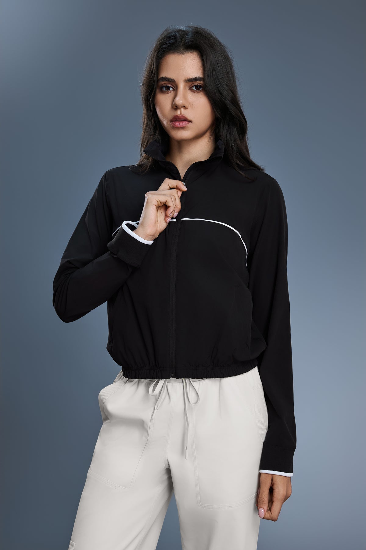 Sport Windbreaker Jacket Colorblock view 6
