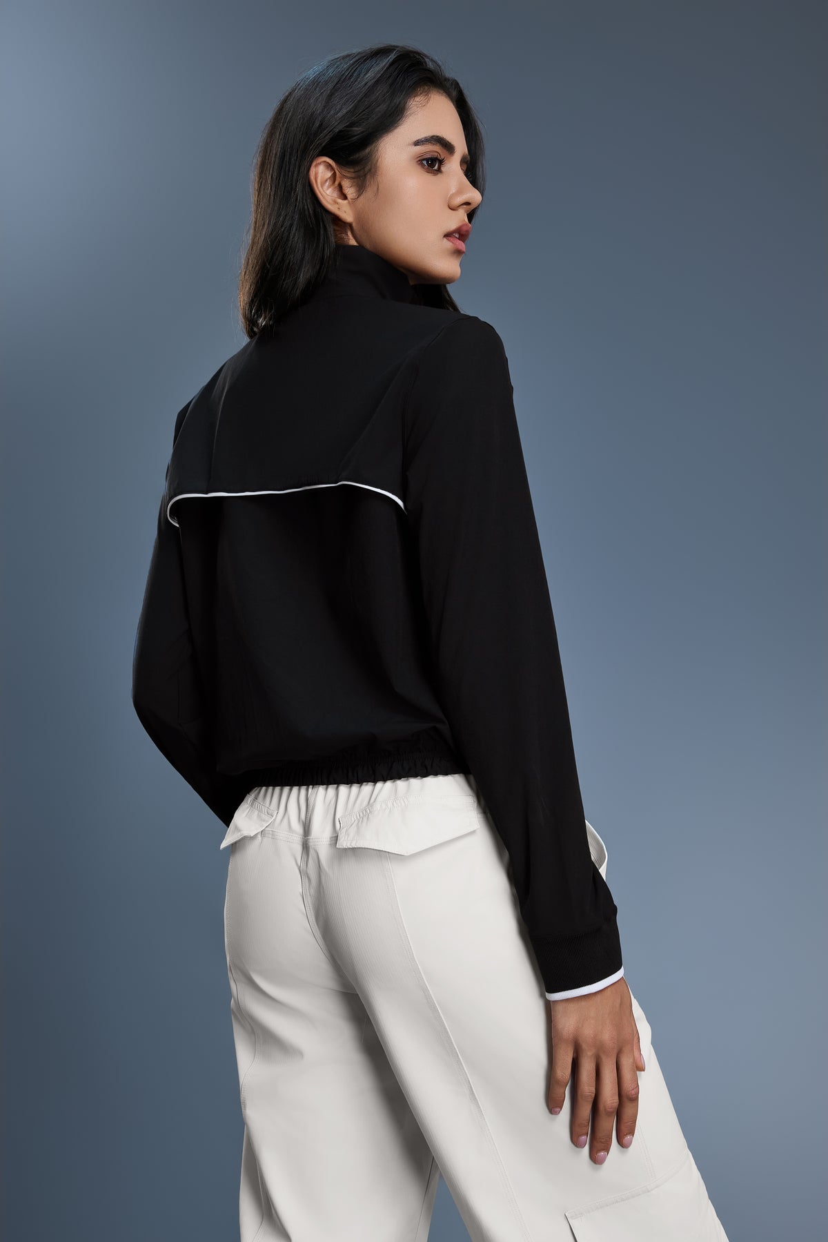 Sport Windbreaker Jacket Colorblock view 8