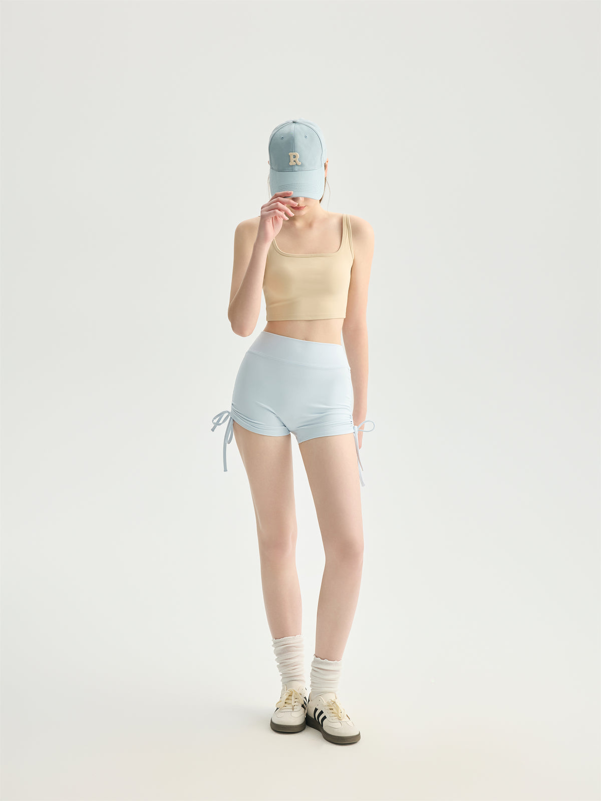 Square Neck U-Back Yoga Bra