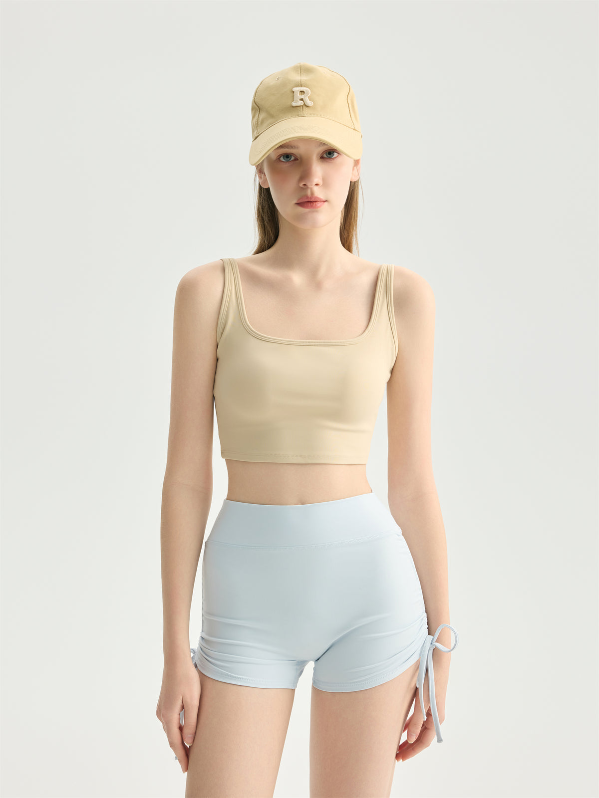 Square Neck U-Back Yoga Bra view 2