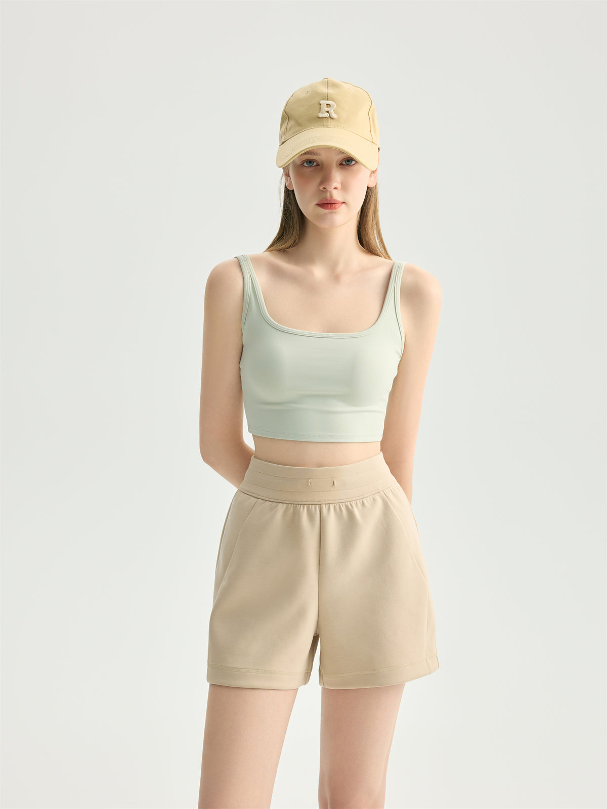 Square Neck U-Back Yoga Bra view 3