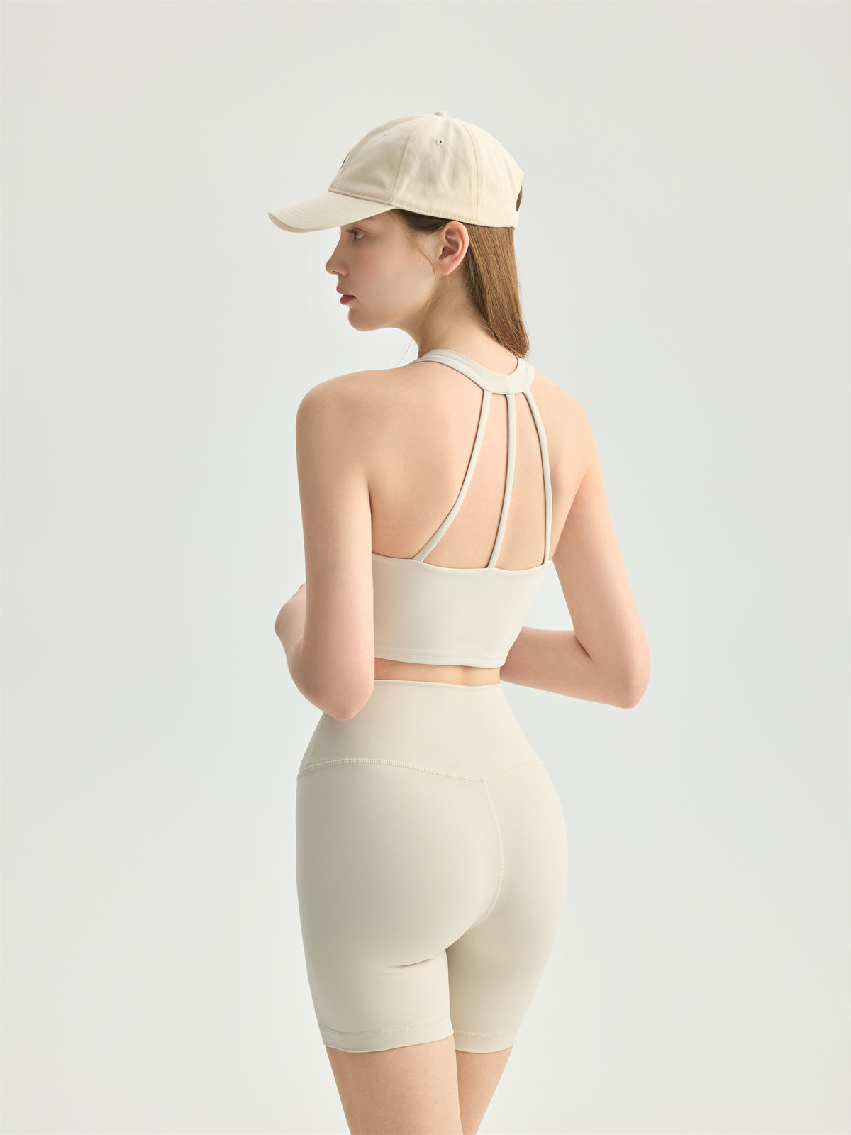 Strappy Back Yoga Bra view 7