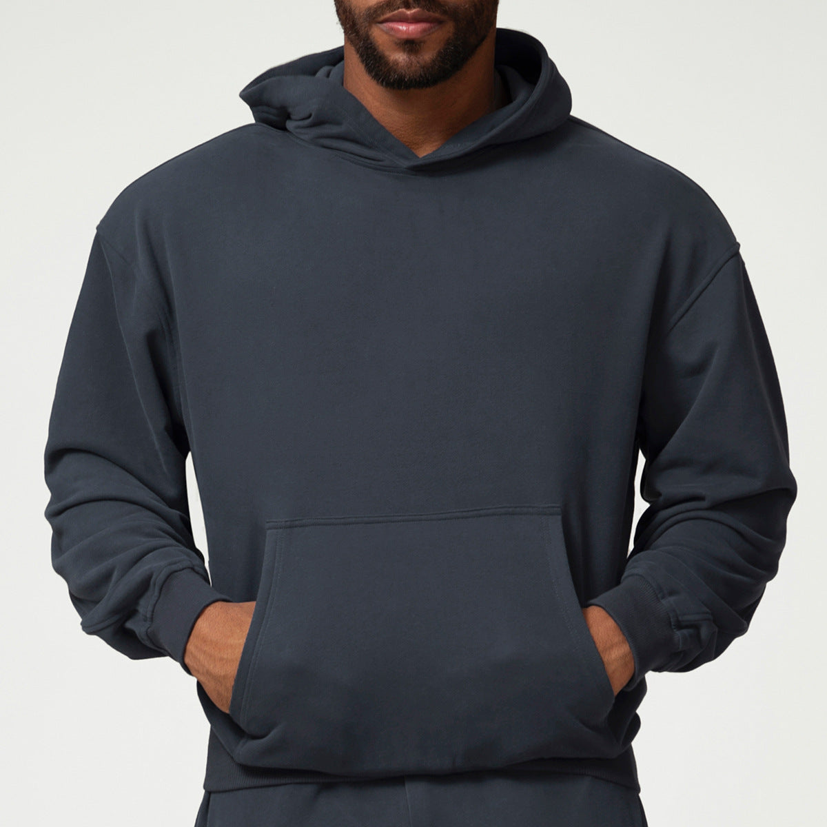 Unisex Cotton Blend Pullover Hoodie