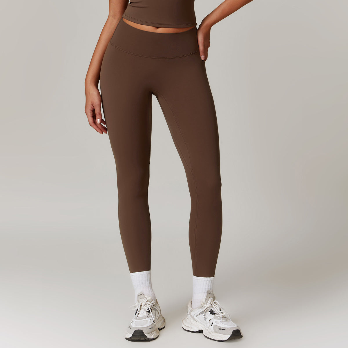 Women’s High-Waisted Brushed Sculpting Yoga Leggings view 2