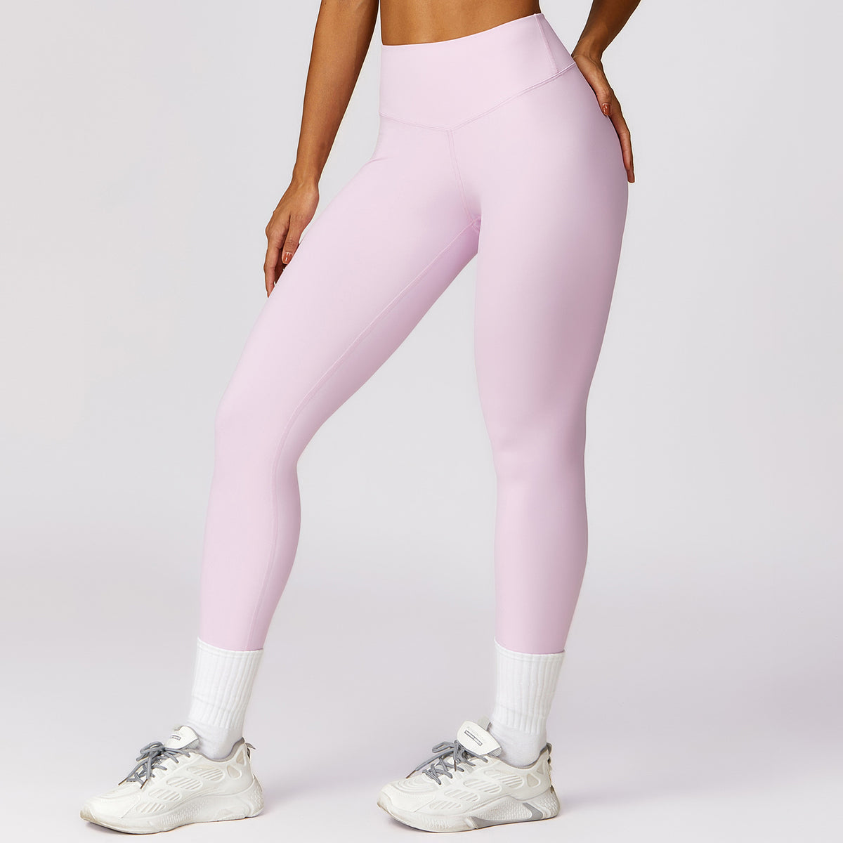 Women’s High-Waisted Quick-Dry Sculpting Yoga Leggings view 3