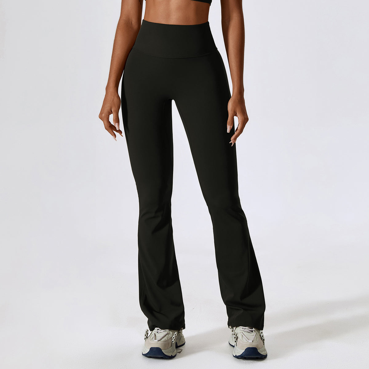 Women’s High-Waisted Scrunch Flared Yoga Pants