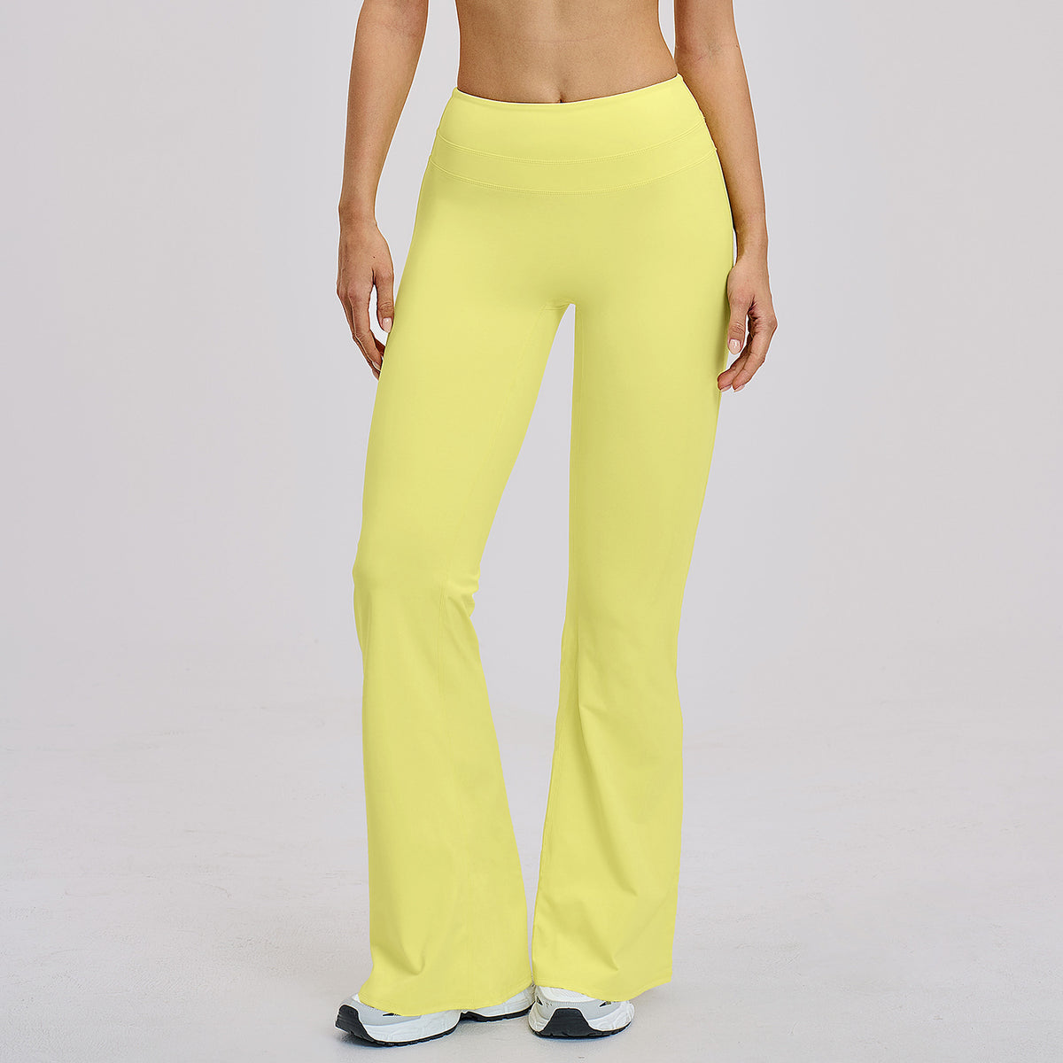 Women’s High-Waisted Sculpting Flared Yoga Pants view 2