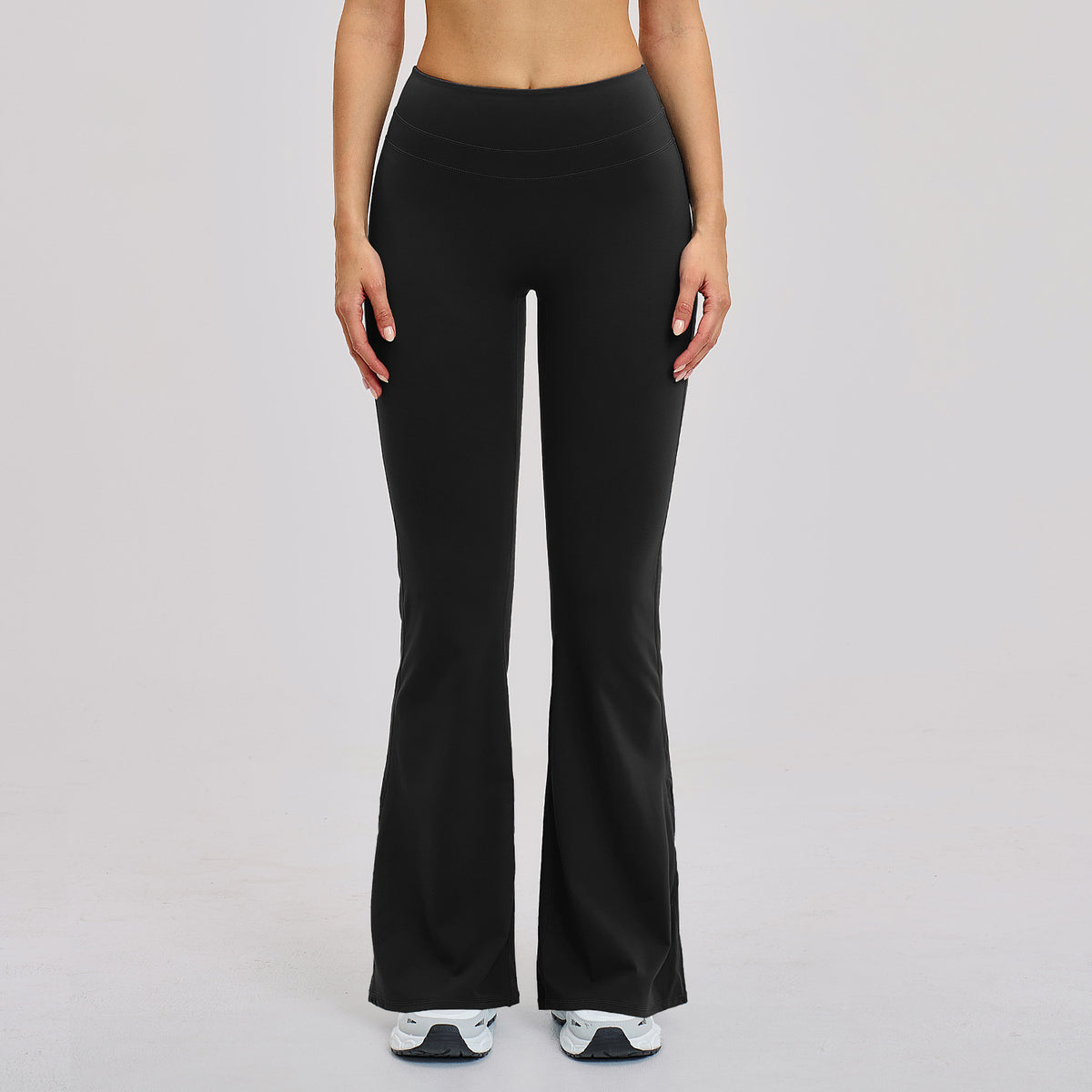 Women’s High-Waisted Sculpting Flared Yoga Pants view 4
