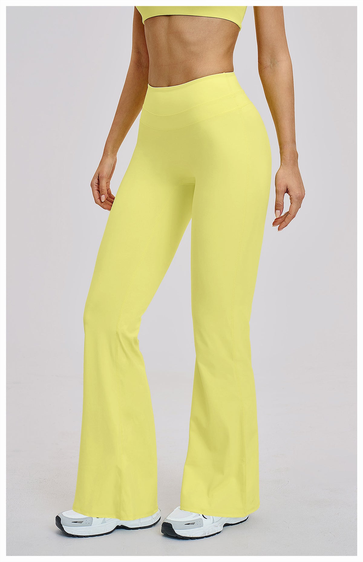 Women’s High-Waisted Sculpting Flared Yoga Pants view 8